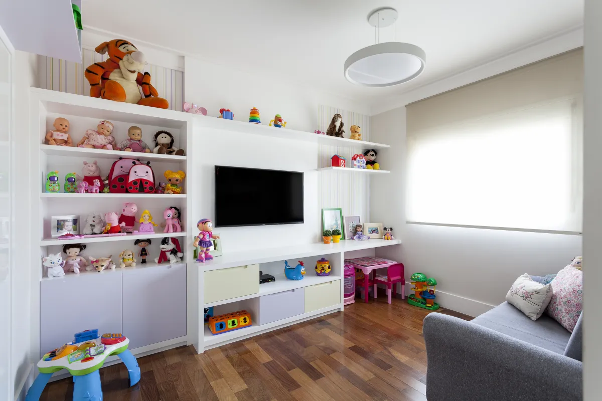 Sala de estar do Gramercy Alphaville, projeto de interiores em Alphaville, Barueri - SP assinado pela Meira Martins (imagem 8 de 22)
